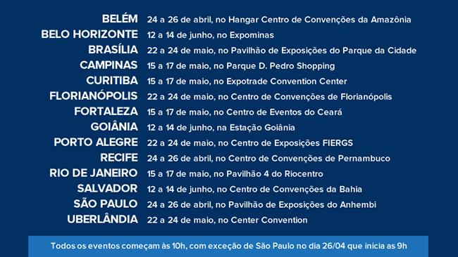 datas feirão caixa 2015