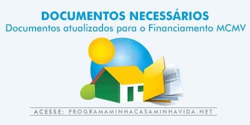 documentos necessários para financiamento